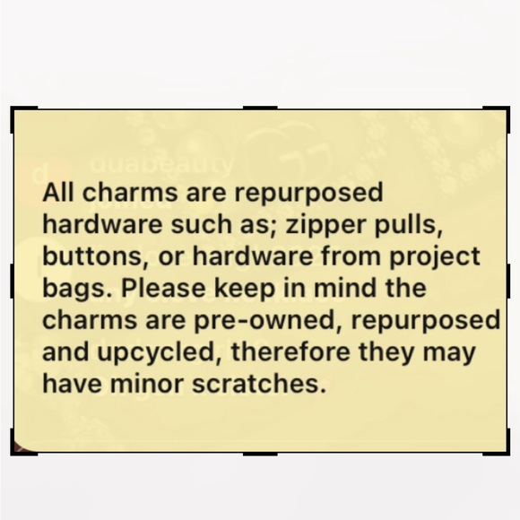 Upcycled Accessory Item - Picture 2 of 2